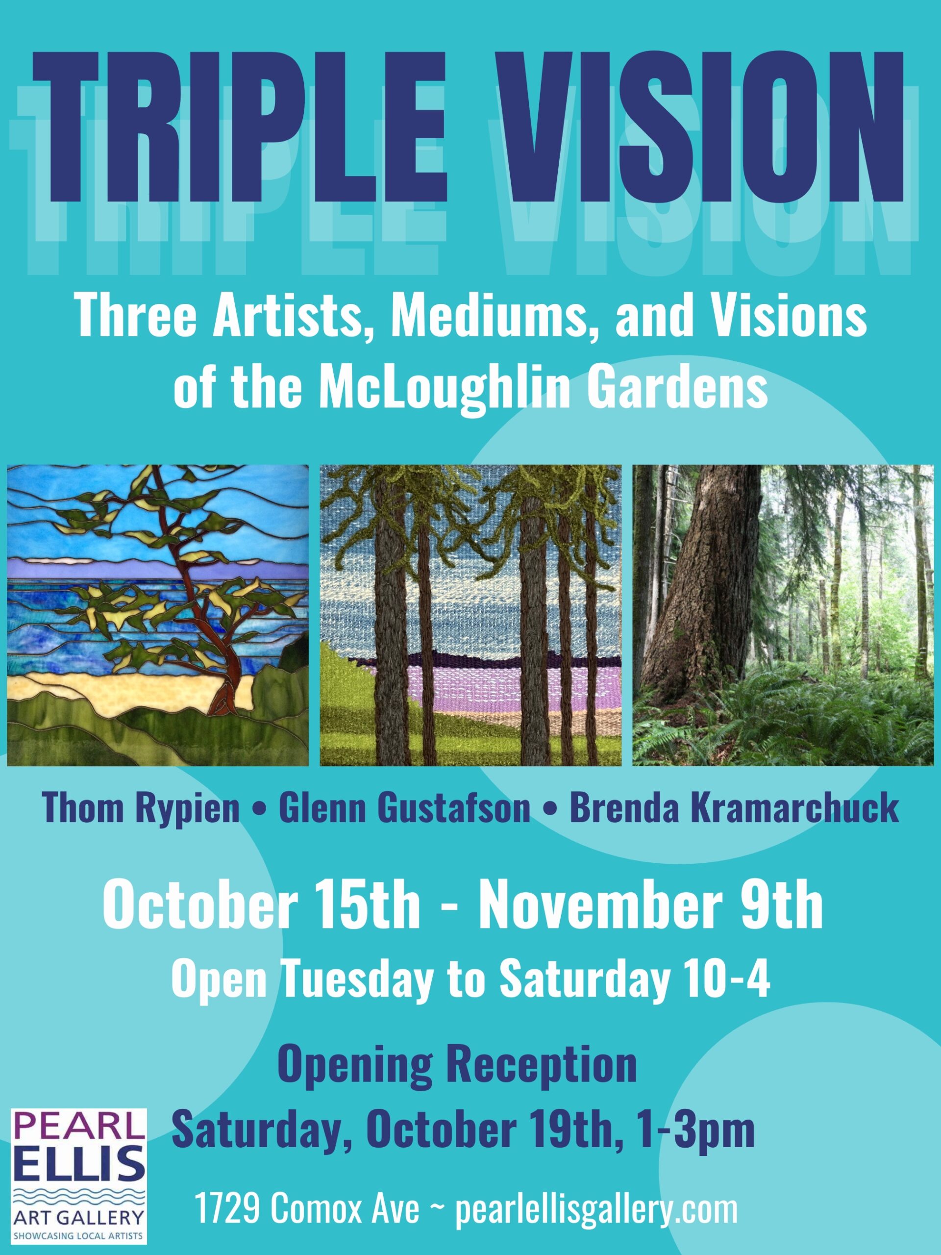 (Closing Nov 9th) Triple Vision: Three Artists, Mediums, and Visions of ...
