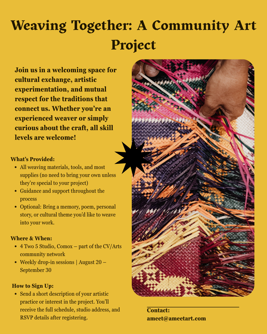 Story Weaving Examples Intercultural Weaving Project @ 4 two 5 Studio | Comox Valley Arts