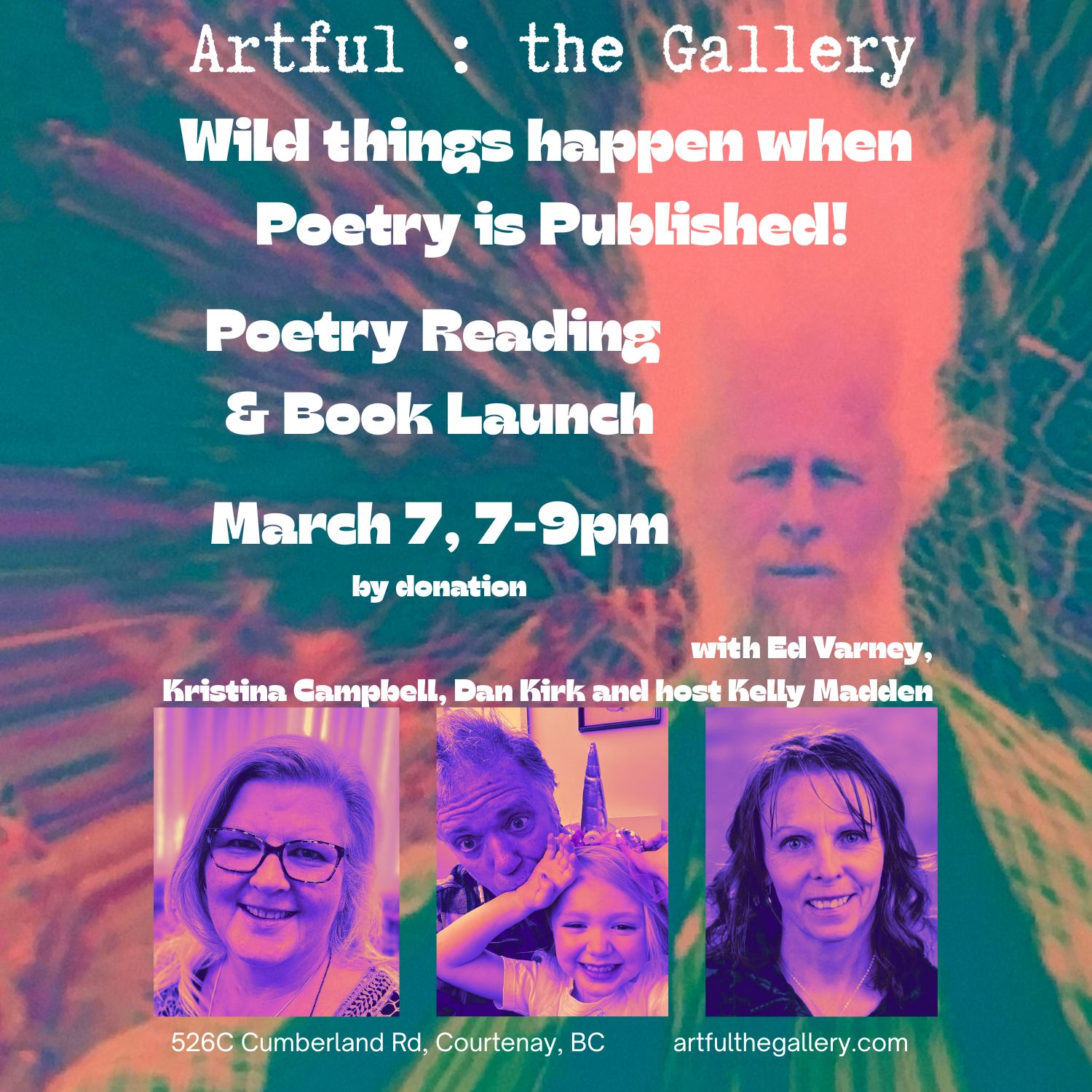 Poetry Reading and Book Launch