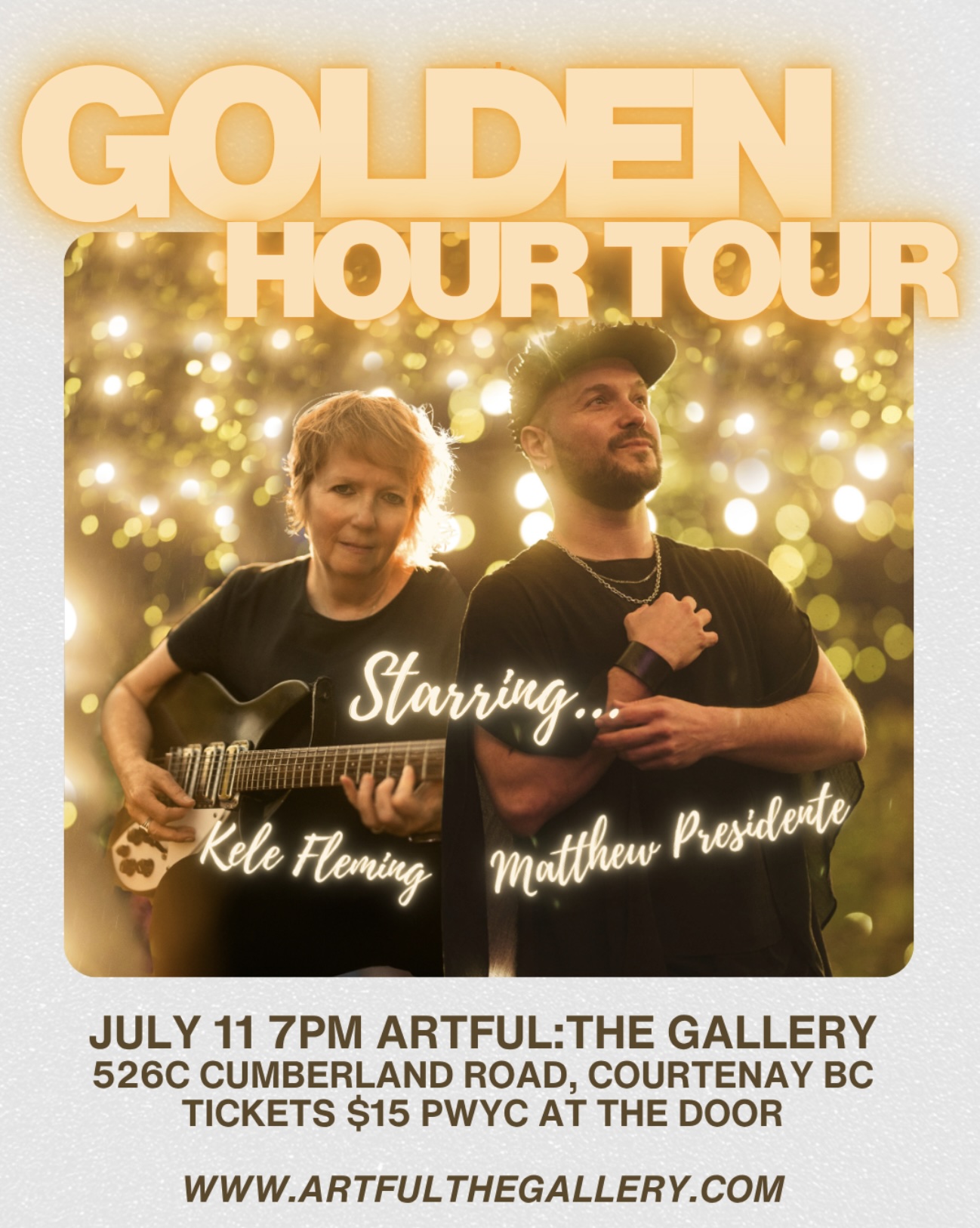 Golden Hour Tour: Kele Fleming and Matthew Presidente