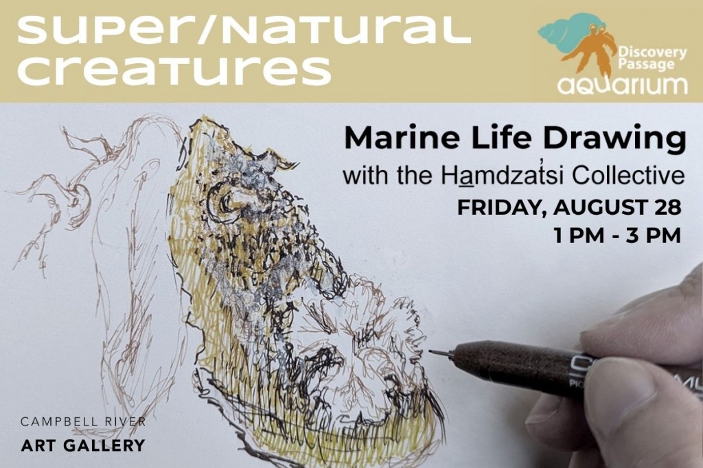 Marine Life Drawing at the CRAG
