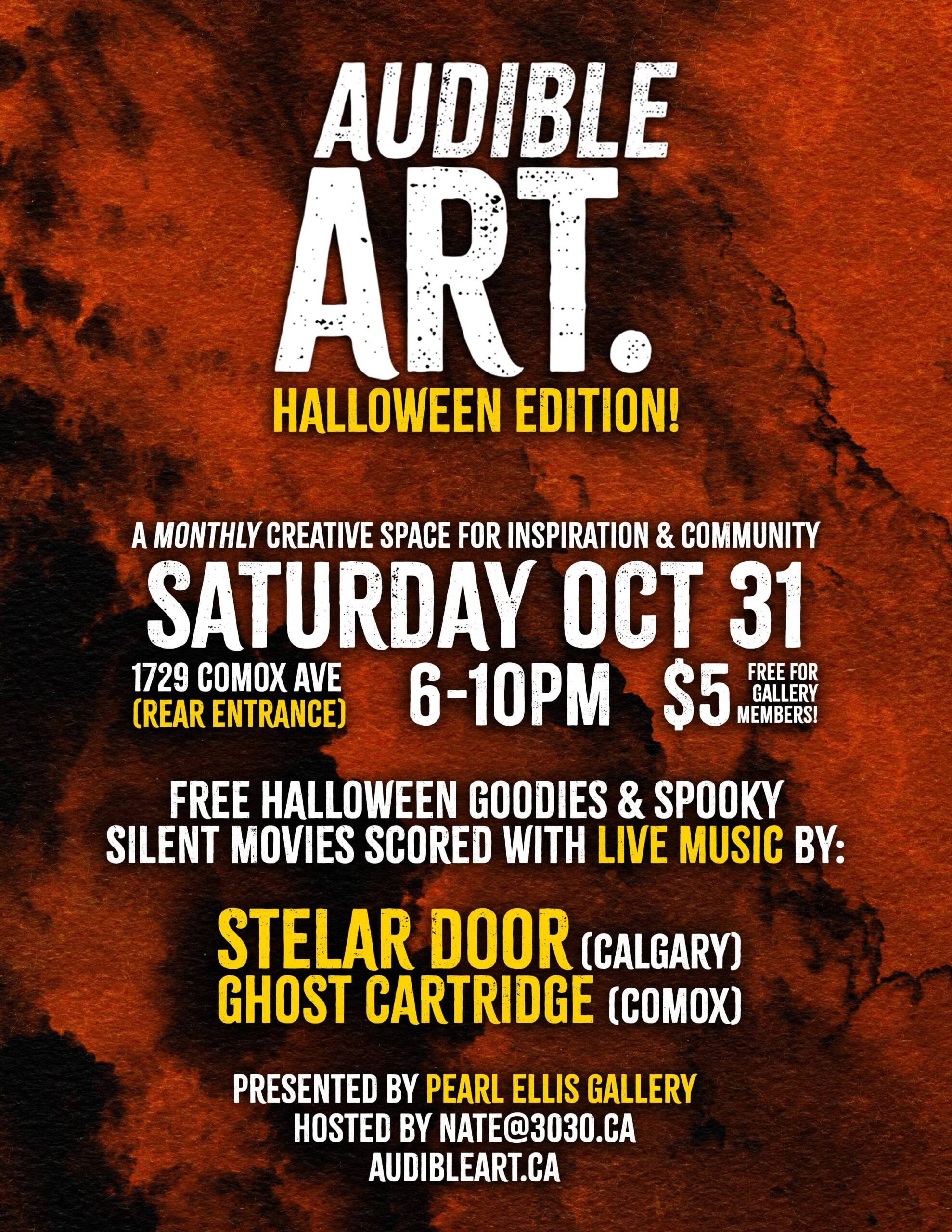Audible Art • Halloween Edition!
